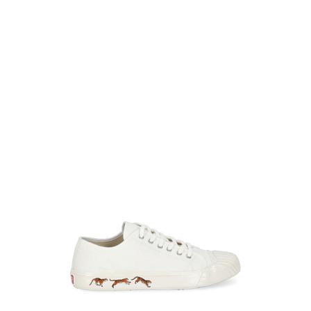 Kenzo - Sneakers - Vit - Herr - Storlek: 39 Eu, Herr, Storlek: 39 EU