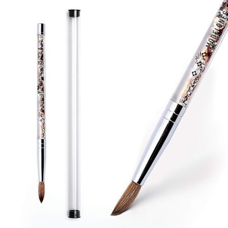 Acrylic Nail Brush For Acrylic Powder Manicure Pedicure 1pcs