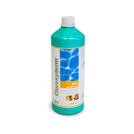 Clorexyderm Soluzione 4% 1000ml - Antisettico per Animali