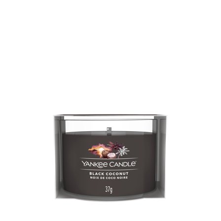 Yankee Candle Filled Votive Candles Black Coconut 37g - Candela Profumata