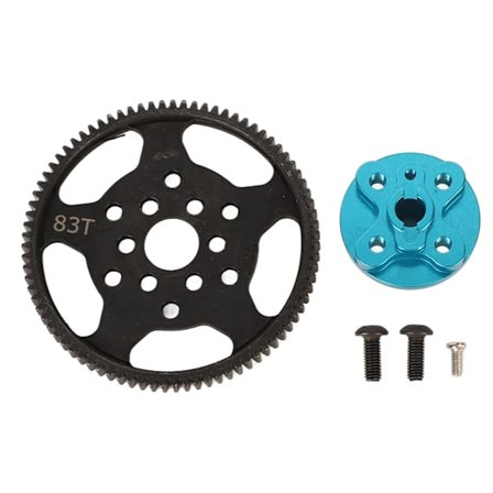 RC Bil 83T Transmisjonsgirboks Spur Gear med Feste Spur Gear Erstatning for TAMIYA CC02