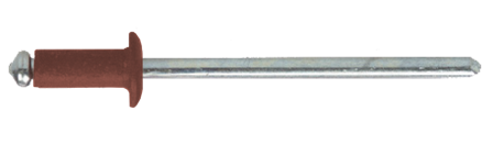 Ejot 130310 Blindnit AL/ST, kullrig Oxidröd, 4x10 mm, 1000-pack, Infästning