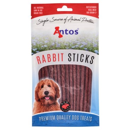Antos Sticks Tyggepinner Kanin - 100g