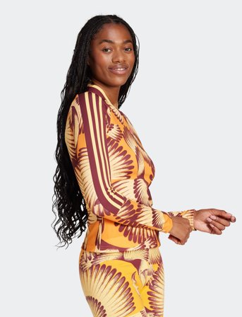 adidas Sportswear Farm Ls Top - Yellow - S