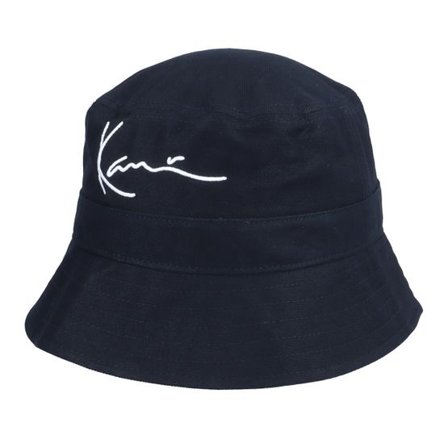 Karl Kani - Svart bucket Hatt - Signature Hat Black Bucket @ Hatstore