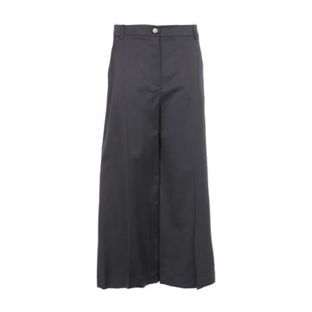 Alysi, Wide Trousers Zwart, Dames, Maat:M