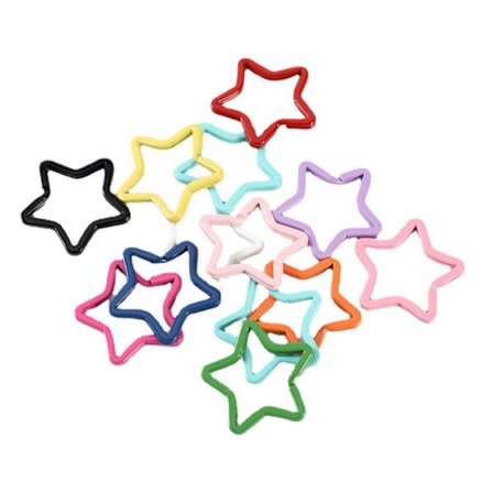 Nyckelringar Berlocker Star Shape Nyckelberlocker Nyckelringar Rainbow Star