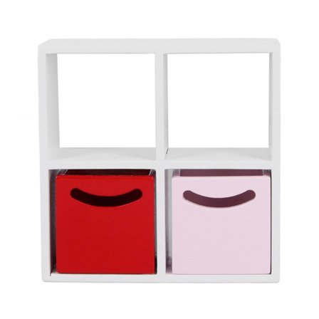 1 12 Mittakaavan Mini Moderni Nukkekodin Huonekalut 4 Ruudukkoa 2 Pientä Laatikkoa Sisustustarvikkeet