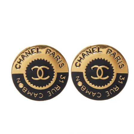 Chanel Vintage - Vintage Smycken - Gul - Dam - Storlek: One Size, Dam, Storlek: ONE SIZE