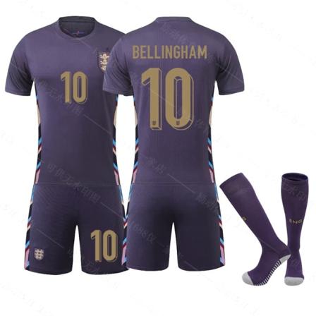 Jud - EM 2024 Jalkapallo Jersey Englanti Vieras 10 BELLINGHAM - Perfet 10 BELLINGHAM 20