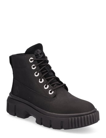 Timberland Mid Lace Up Boot - Black - 36