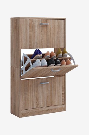 VCM - Skoskåp Sipos L - Flerfärgad - Skoskåp - Från Homeroom