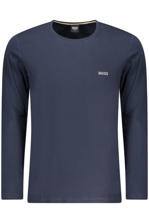 Boss T-shirt Maniche Lunghe Uomo Blu
