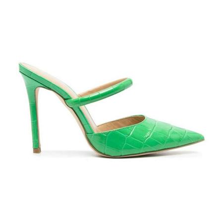 Michael Kors High Heel Sandalen , Groen , Dames , Maat: 37 1/2 EU