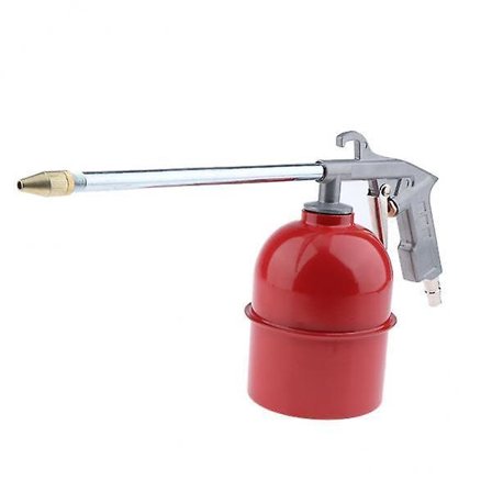 2x Bilmotorrens Vaskepistol Lufttryk Sprøjte Støv Olie Renseværktøj TFQ