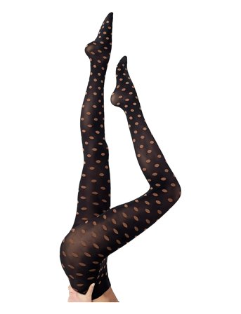 Sibyl Tights Black Sneaky Fox