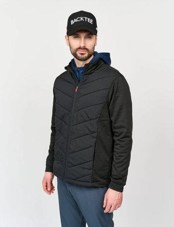 BACKTEE Mens Hybrid Jacket - Black - L
