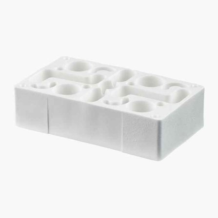 Pallningsbricka 20 mm vit 10 st.