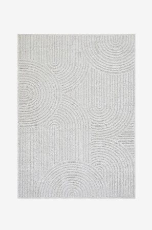 KM Home - Tæppe Softy Zen - Grå - Fladvævede tæpper - 80X250 - Fra Homeroom