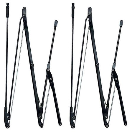 2 Sett Paraplyspiler Paraply Reparasjonsdeler Sammenleggbar Paraply Reparasjonstilbehør - WELLNGS