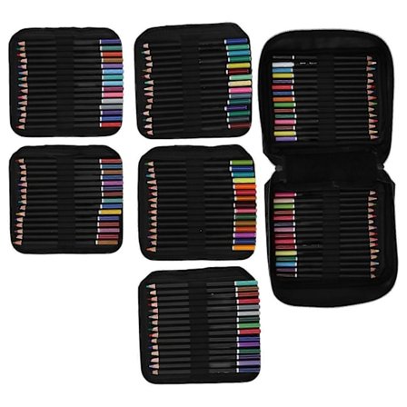 180 stk. fargeblyanter sett Lindetre Skriver jevnt Skissepenn Drakt for Kunst Fargelegging Tegning Håndverk Maling