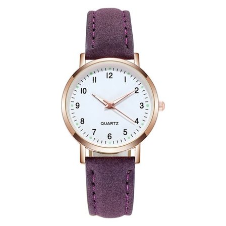 Kvartsirannekellot Luminous Watch PURPLE