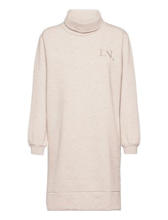Lnsabi Sweat Dress Cream Lounge Nine