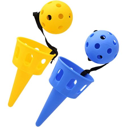 2 set kopp- och bollspel Mini Catch Ball Toy Ball Catching Cup