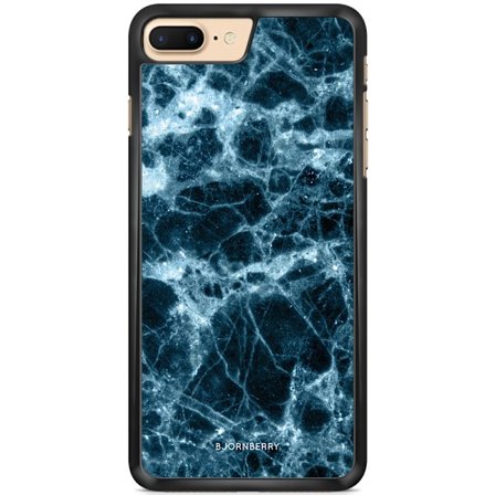 Bjornberry Skal iPhone 7 Plus - Blå Marmor