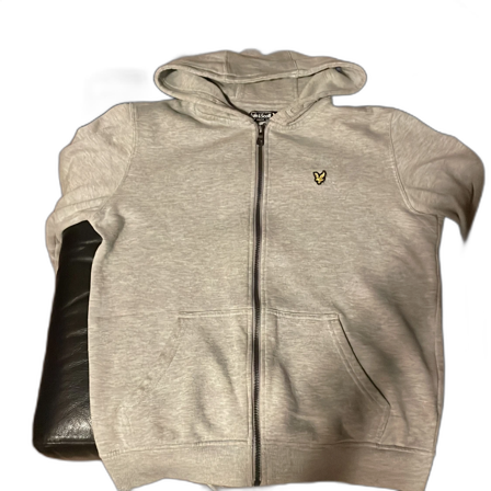 Äkta Lyle & scott zip hoodie