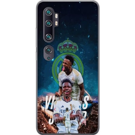 Kompatibelt Mobildeksel til Xiaomi Xiaomi Mi Note 10 Vinicius Junior Real Madrid Brasil ustoppelig kant med eksplosiv fart, teknikk og kreativitet som