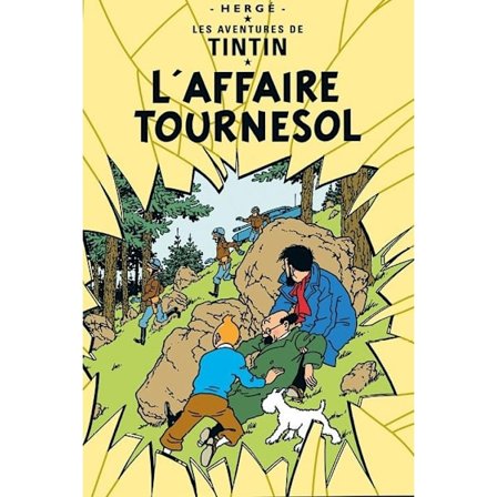Poster - Tintin L'Affaire Tournesol - Det hemliga vapnet