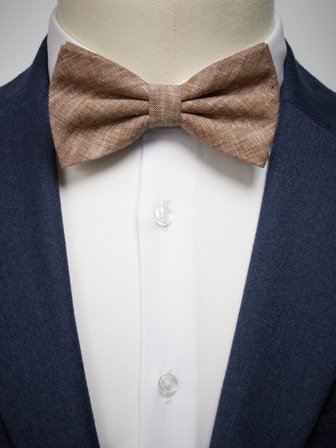 John Henric Herr Brun Linnefluga Storlek Pre-tied