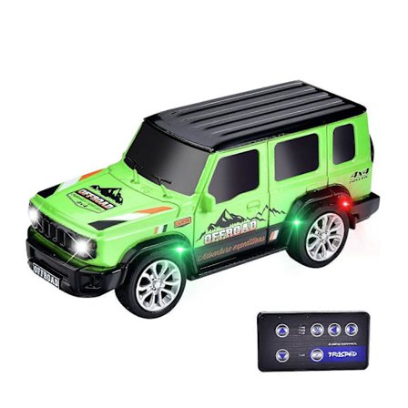 1 : 64 Mini RC Driftbil Legeringslastbil Fjärrkontroll Terrängfordon App ControWk