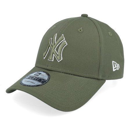 New Era - MLB Vert adjustable Casquette - New York Yankees 9FORTY Olive Adjustable @ Hatstore