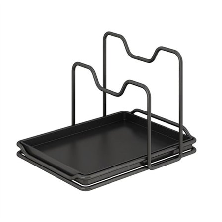 Loksholder, Keramikkloksholder Pottepanne Organizer, Skjeholder Panner for Utstyrsskap Pot B