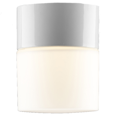 Ifö Electric Opus 100/125 Takarmatur IP44, rak, G9 Vit, Belysning