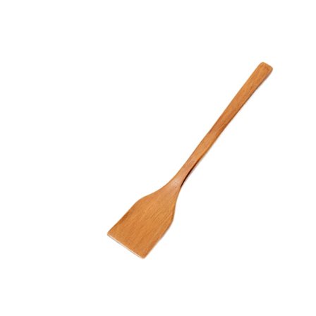 Kraftig stor tresleiv, lang håndtaksleiv med en scoop. Nonstick stor skje for omrøring, blanding av krepskok, veggdekor. Super Str