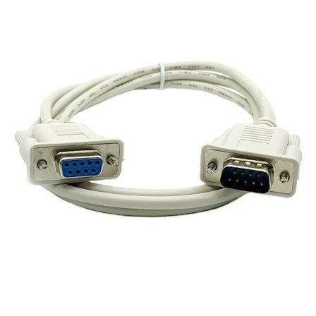 DB9-pin seriell portkabel COM-kabel DB9 hann til hunn RS232 exte