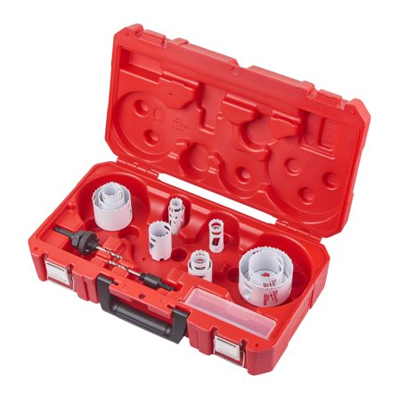 Milwaukee HOLE DOZER NO. 9 Hulsavsæt 15 dele, Maskintilbehør & forbrugsvarer