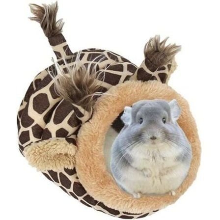 Plysj Marsvin Seng Kurv for Voksen og Baby med Avtakbar Pute Ultra Myk og Komfortabel Rede Seng Hus Kennel Hule Varmt Ly for Piggsvin