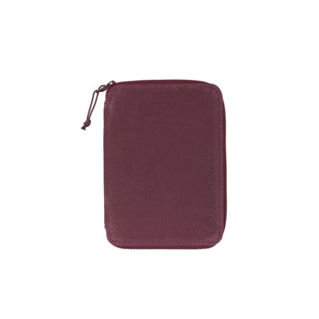 Lifeventure Rfid Mini Travel Wallet valuable storage Purple OneSize