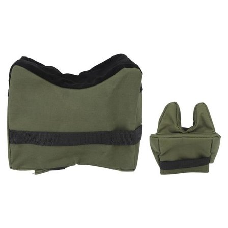Skjutstödspåsar fram och bak, kombination fram och bak, sandpåse, skjutstöd, stöd, OD Grön