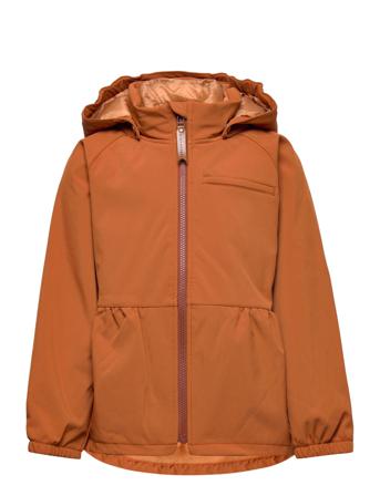 Briddi Winter Softshell Jacket Outerwear Softshells Softshell Jackets Oranssi Mini A Ture