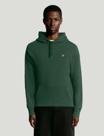 Lyle & Scott Pullover Hoodie - Green - S