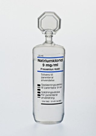 Na kl fresenius kabi oppl t parent bruk 9mg/ml pl, Oppløsningsvæske til parenteral bruk