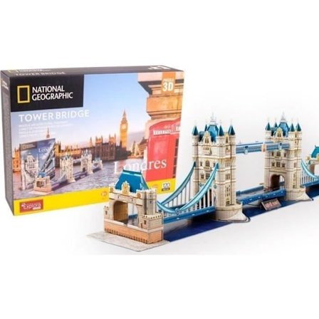 3D-pussel - Tower Bridge - Byggspel - EXPLORA - 120 bitar - från 8 år och uppåt