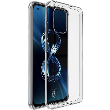 Zenfone 8 Stötdämpande Silikon Skal Simple Transparent