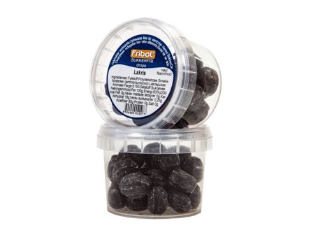Fribol Sukkerfri Drops Lakris, 65 g