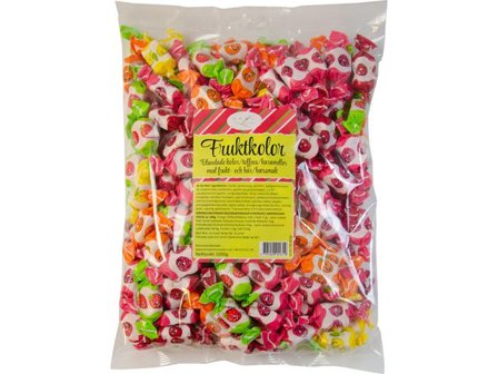 Carl Choklad&Present Godis Fruktkolor 1000g - Lyreco - Kök och servering - Ätbart - Godis och choklad